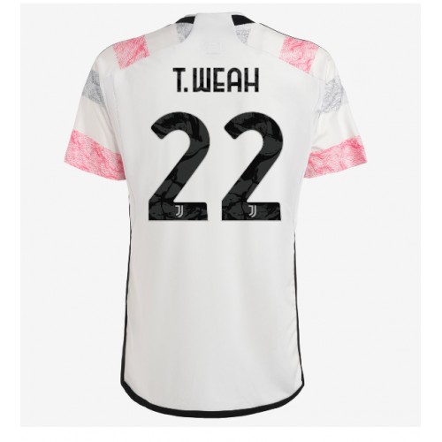 Juventus Timothy Weah #22 Gostujuci Dres 2023-24 Kratak Rukav
